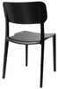 Krzesło AGAT PREMIUM czarne - polipropylen (308-APP.BLACK) - King Home