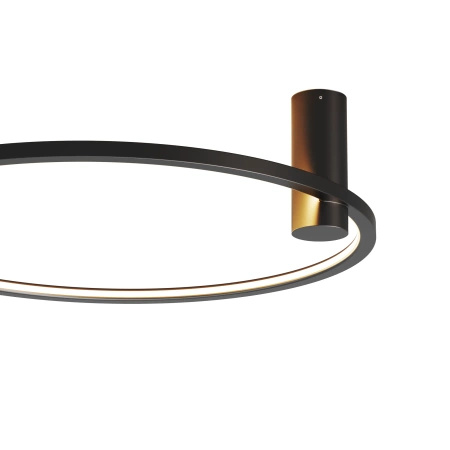 Lampa sufitowa Ringa M IP44 czarna (CL0112-M-BK) - Yaskr