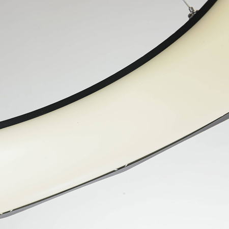 Wisząca Reus LED  czarna (LP-8069/1P LED BK) - Light Prestige