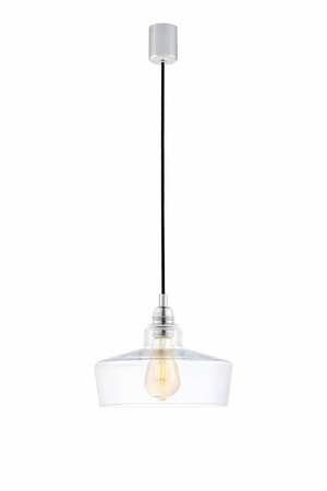 Lampa wisząca LONGIS III czarny przewód (10142109) - KASPA - żyrandol