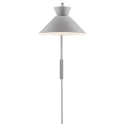 Lampa ścienna DIAL Nordlux E27 40W Metal Szary