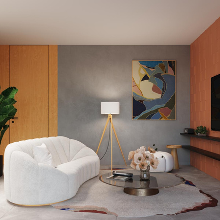 Lampa podłogowa na trójnogu NATT biała (SL.1908) - Sollux Lighting