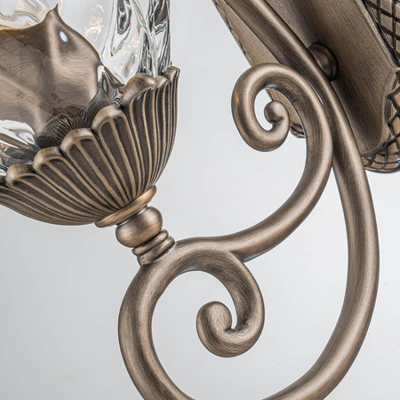 Średnia latarnia naścienna Plantation - 1 źródło światła - Oksydowany brąz (HK-PLANTATION-M-BU) - Hinkley