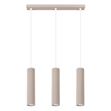 Lampa wisząca KARBON 3L taupe (SL.1774) - Sollux Lighting