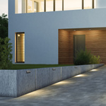 OUTDOOR WALL STEP LIGHT LED 1,5W GRAPHITE (E181 Zambelis) - Zambelis