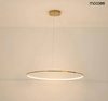 Lampa wisząca RING SLIM 80 złota (MSE1501100157) - Moosee