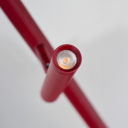 Czerwona lampa stołowa z wyłącznikiem dotykowym TROST TABLE RED (AZ6800) Azzardo