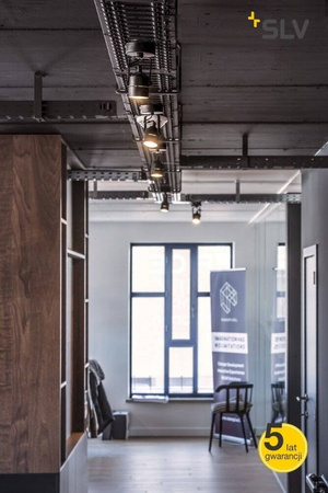 SPOT 79 230V ścienna/sufitowa, czarna, GU10, max. 50W