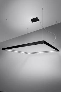 Żyrandol NELYA L czarny LED 4000K (TH.157) - Thoro Lighting