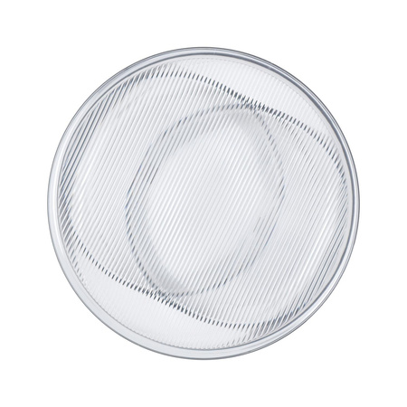 Okrągły kinkiet CARMELLO LED transparentna czarna 13,5 cm (ST-DL-8535 black) - Step into Design