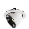 NUMINOS® GIMBLE XL, oprawa sufitowa wpuszczana biała/chromowana 4000 K 20° (1006076) - SLV