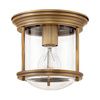 Lampa sufitowa Hadrian - Szczotkowany brąz (QN-HADRIAN-MINI-F-BR-CLEAR) - Quintiesse
