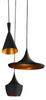 Lampa wisząca MIX BLACK/GOLD (AZ1338) - Azzardo