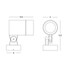 OUTDOOR SPOT LIGHT 1XGU10 GRAPHITE (E236 Zambelis) - Zambelis