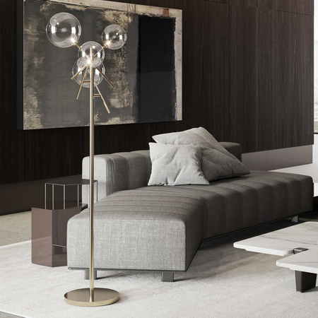 Lampa Stojąca EQUINOXE Mosiądz (EQUINOXE_PT4_OTTONE) - Ideal Lux