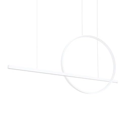 Lampa wisząca GLAD biała LED 4000K (TH.493) - Thoro Lighting