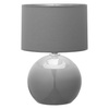 Lampa stołowa PALLA szara Ø 36 (5089) - TK Lighting