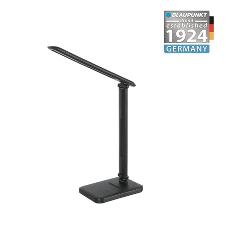 Lampa Biurkowa LED 6W CCT czarna ściemniana, przełącznikiem barwy światła (BLAUPUNKT-LBB6CCT)