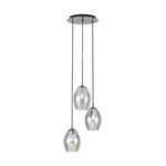 Lampa wisząca ESTANYS nikiel (39565) - EGLO