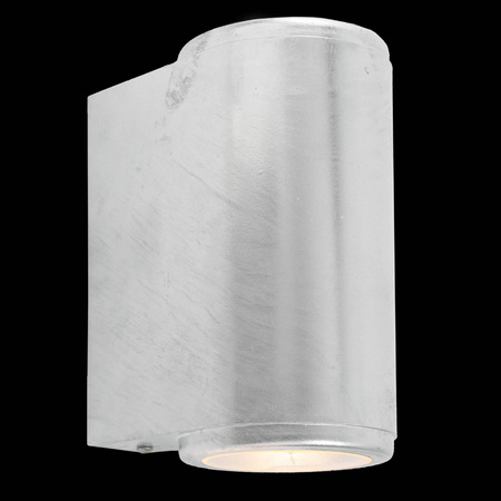 Kinkiet zewnętrzny MANDAL 1370 GALVANIZED 2xLED Gu10 7,8W 2700K UP / DOWN EEI G Norlys