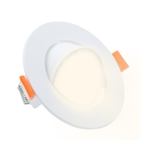 Ruchome oczko podtynkowe Plus białe LED CCT (LP-1506/1RS WH) - Light Prestige