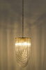 Lampa wisząca WAVE złota 60 cm (DP0339-600 gold) - Step into Design