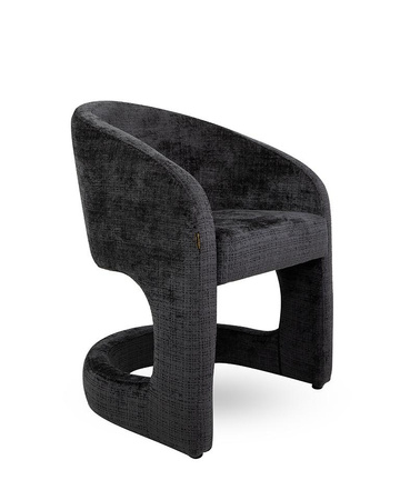 MaMaison krzesło SHELLY czarne (MM001501100357) - MaMaison