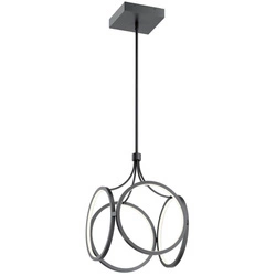 Lampa wisząca LED Ciri - Matowa czerń (QN-CIRI-P-MBK) - Quintiesse