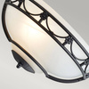 Kinkiet Carisbrooke (CB-WU-BLACK) - Elstead Lighting