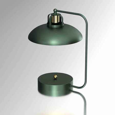 Lampka biurkowa FELIX GREEN/GOLD 1xE27 (MLP7711) - Milagro