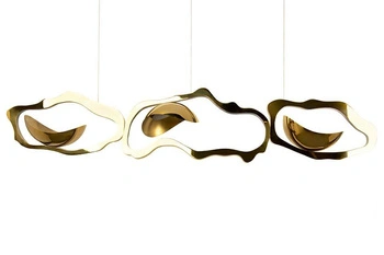 MOOSEE designerska lampa wisząca CHAIN 210 złota (MSE1501100588) - Moosee