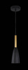 Wisząca Solin czarno/złota (LP-181/1P BK/GD) - Light Prestige
