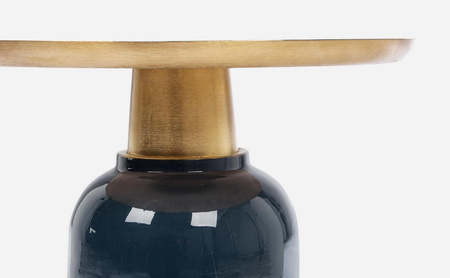 BIZZOTTO stolik kawowy NALIMA 40,5        niebieski (0746704) - Bizzotto