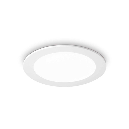 Plafon GROOVE FI1 20W ROUND kol. biały (123998) Ideal Lux
