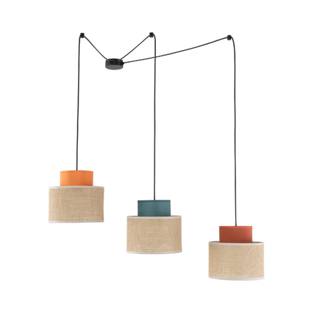 Kaskadowa lampa wisząca DUO JUTA MIX 3 (3140) - TK Lighting