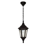 Lampa zewnętrzna, wisząca KINSALE kol. CZARNY (KINSALE CHAIN) - Elstead Lighting