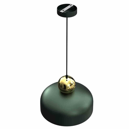 Lampa Wisząca HARALD GOLD/GREEN 1xE27 (MLP7694) - Milagro