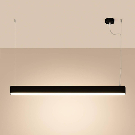 Lampa wisząca FARGE czarna LED 4000K (TH.301) - Thoro Lighting