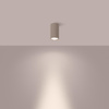 Nowoczesna lampa na sufit IVAR taupe LED 4000K (TH.643) - Thoro Lighting