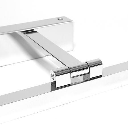 KINKIET ŁAZIENKOWY PROSTY 12W 50CM CHROM 4000K - DomenoLED