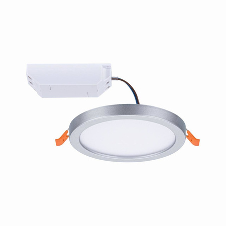 Plafoniera VariFit AREO LED 6.5W 500lm 4000K okrągla 118mm IP44 230V chrom matowy / tworzywo sztuczne (PL93037) - PAULMANN