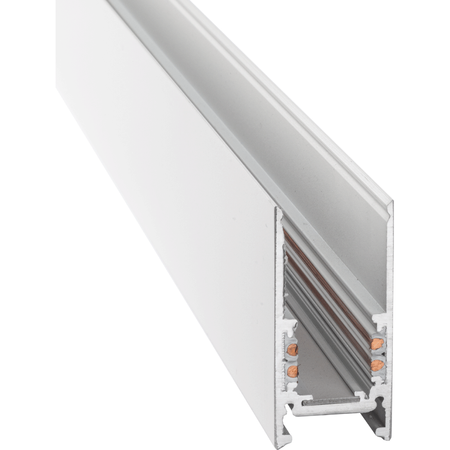 Szynoprzewód magnetyczny natynkowy Komatsu 48V - Biały (2 m)   (6506) - Shilo