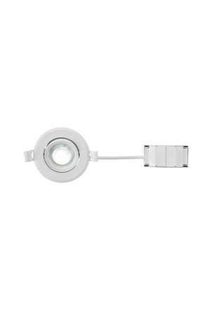 Ściemnialna oprawa wpuszczana PLUTO Downlight 3-Step Dimmable White (108885) Markslojd