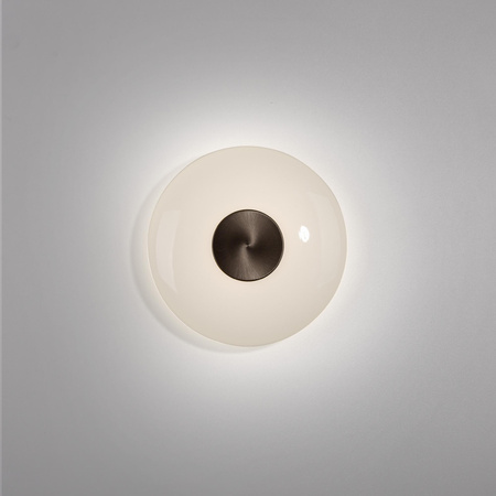 Szklany, ściemnialny kinkiet PURE VITRUM Brązowy (6082-34) - Paul Neuhaus