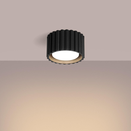 Plafon AURA 1 czarny Gx53 (SL.1787) - Sollux Lighting