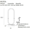Lampa stołowa OLIVIA (T0045D) - Maxlight