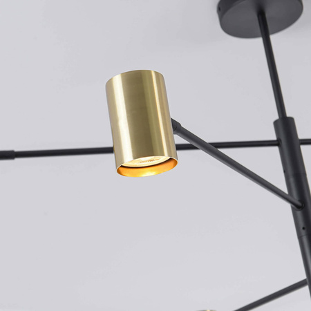 Lampa sufitowa SNOW 6 złota (LP-731/6P GD) - Light Prestige