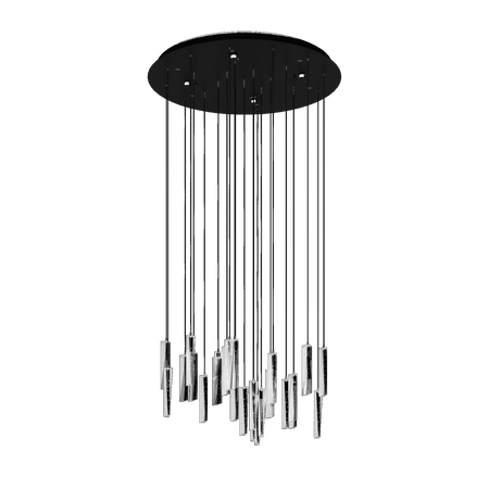 Lampa wisząca SARDENARA czarna (390209) - EGLO