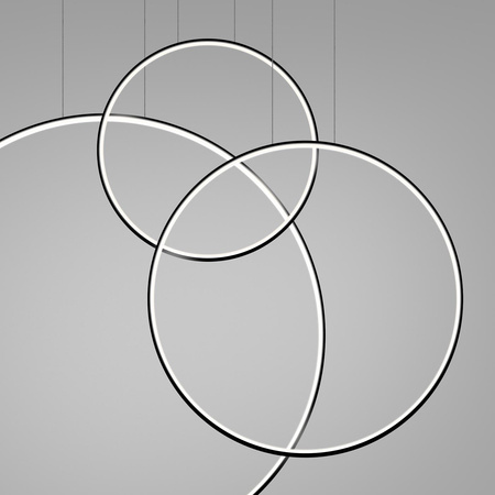 Lampa wisząca RIO 3 55/78/110 czarna LED 4000K (TH.541) - Thoro Lighting