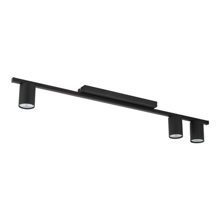 Lampa sufitowa LOGAN czarna 3 PŁ (4565) - TK Lighting